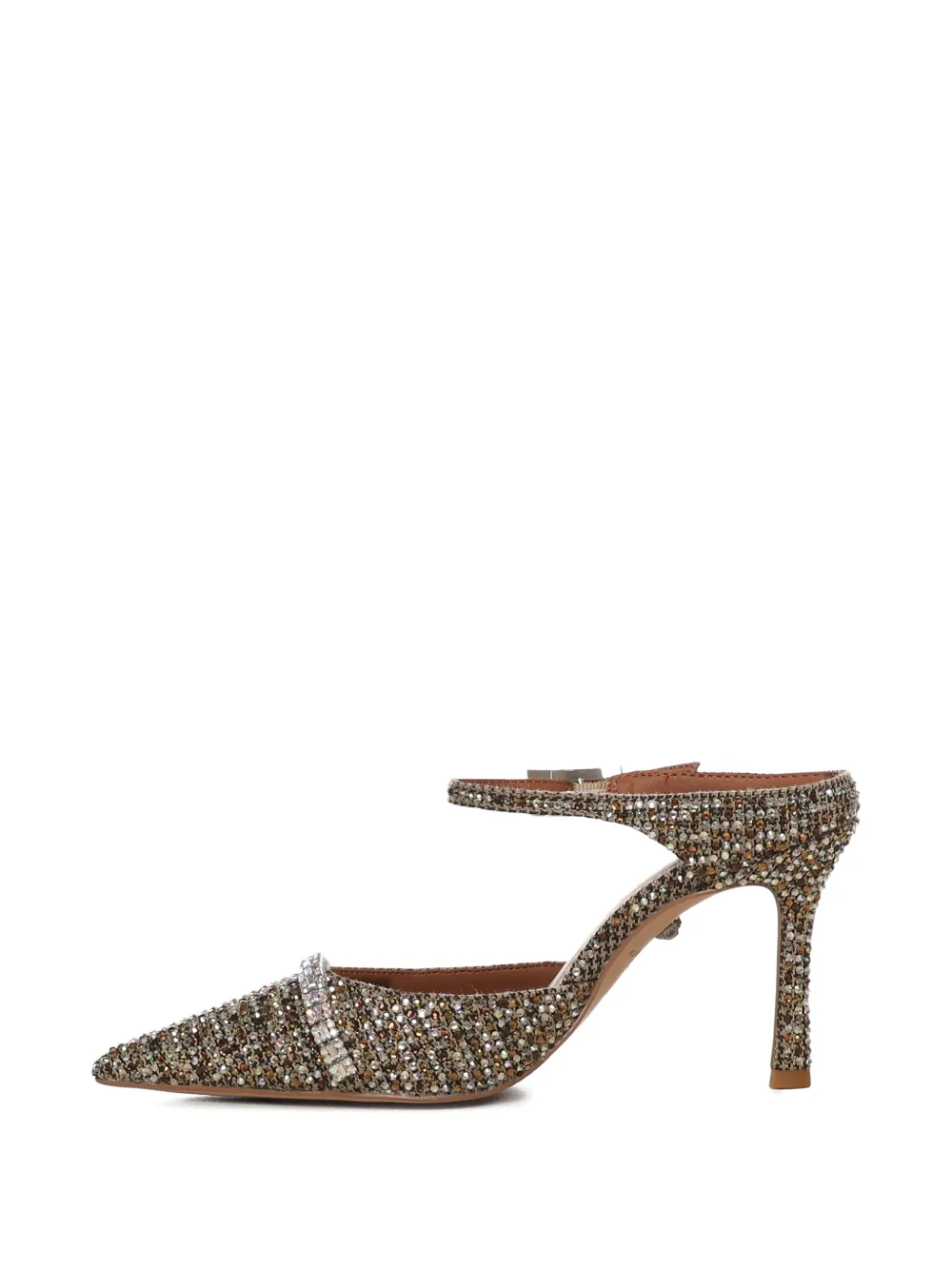 Kurt Geiger London heeled embellished pumps Beige