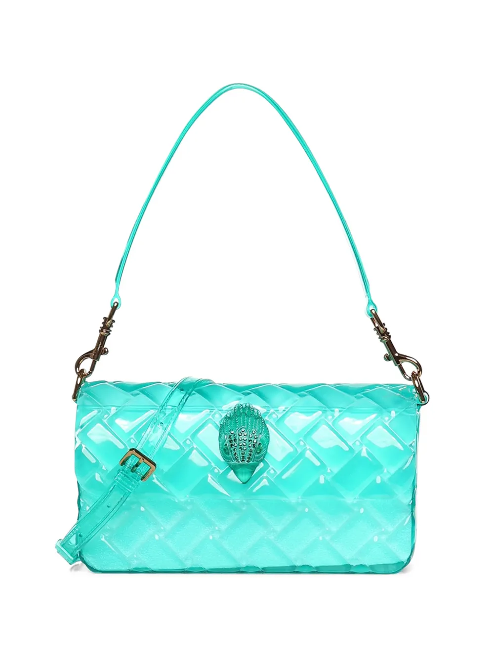 Kurt Geiger London Kensington quilted shoulder bag - Blu
