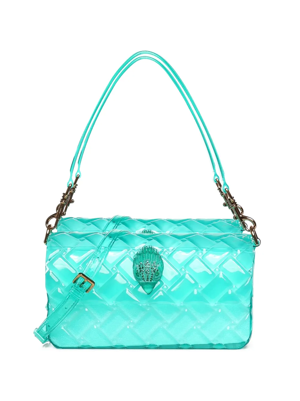 Kurt Geiger London Kensington quilted shoulder bag - Blu