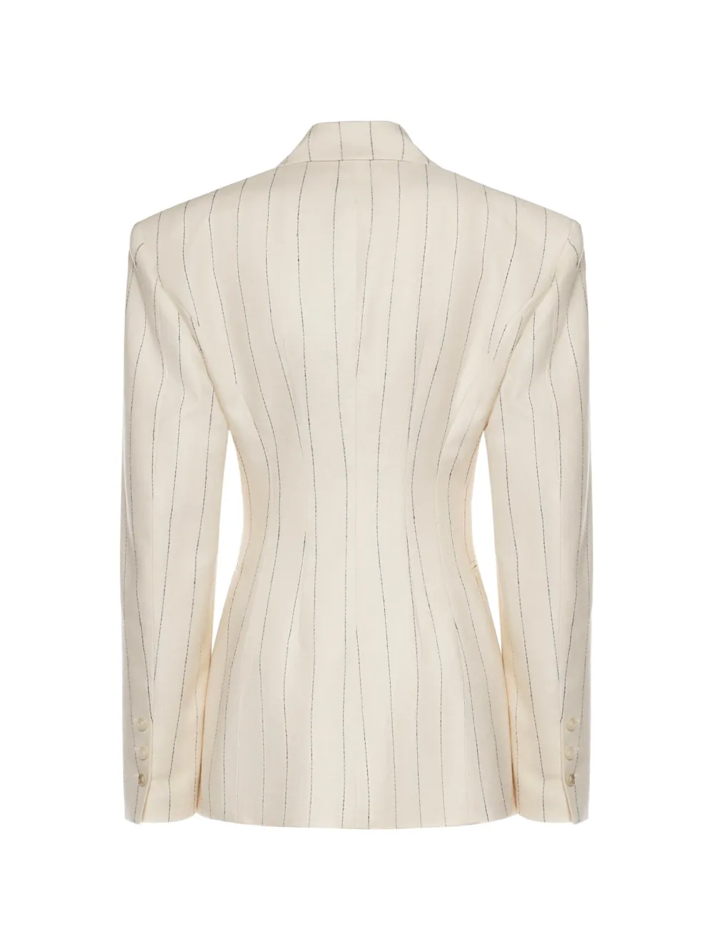  The Andamane Pinstripe Blazer - Neutrals 