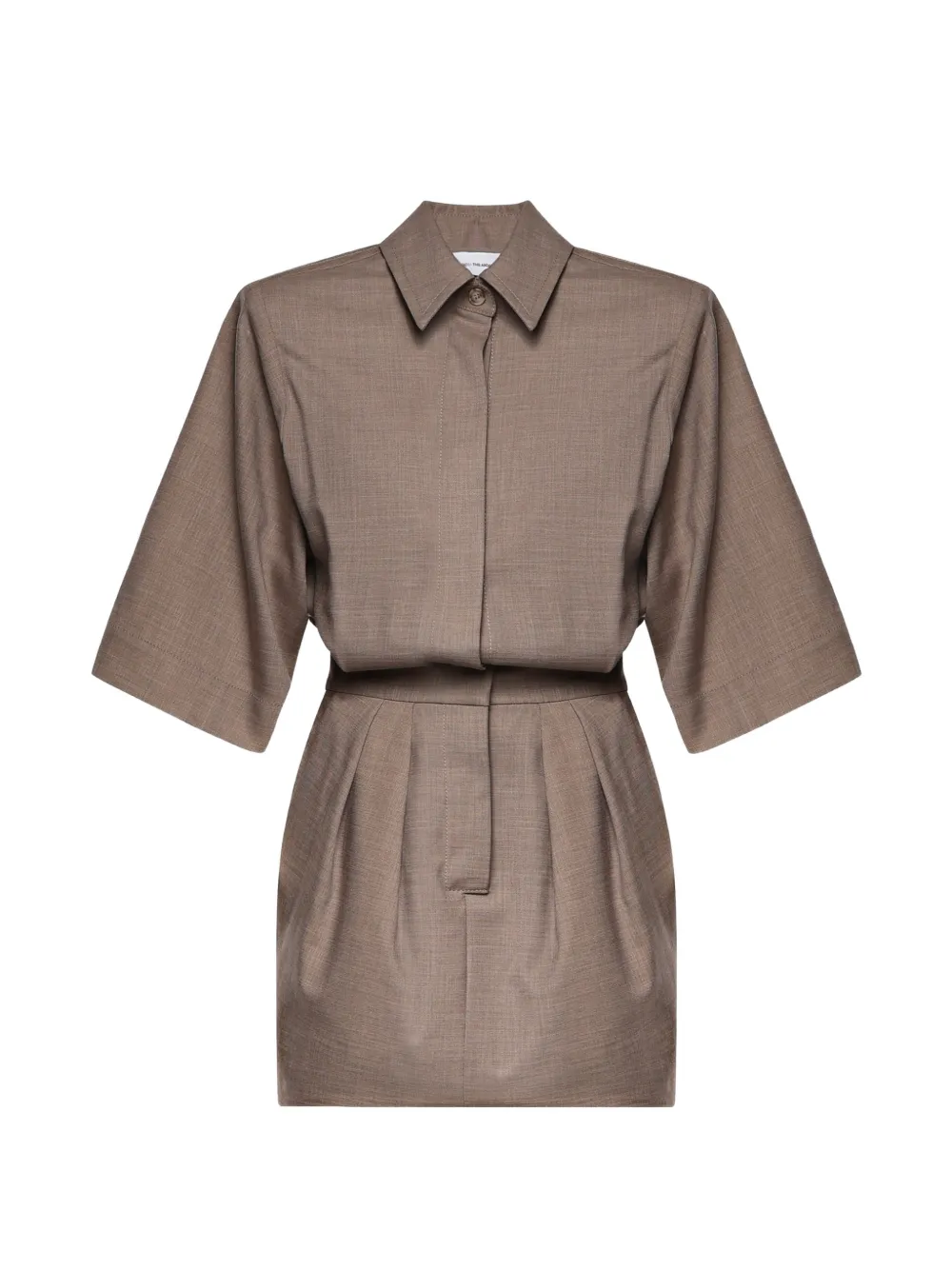 THE ANDAMANE Axel mini dress - Grigio