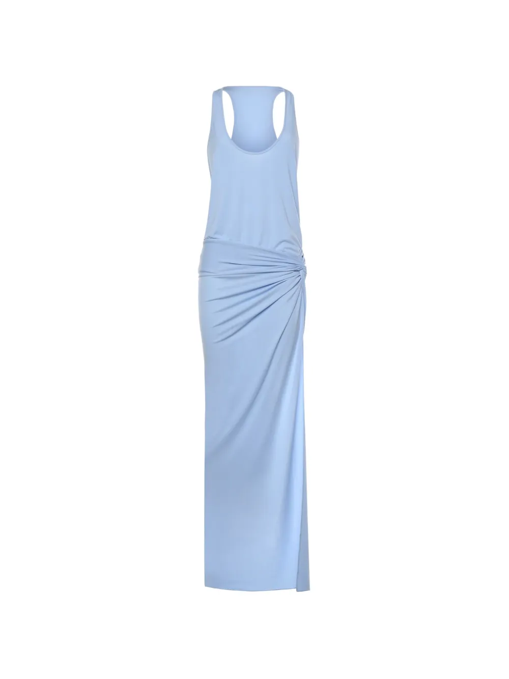 THE ANDAMANE maxi racerback-knotted dress - Blu
