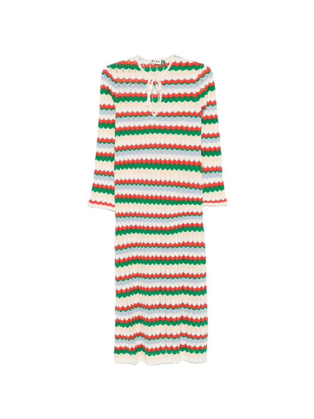 Rixo Lucila midi dress - Toni neutri