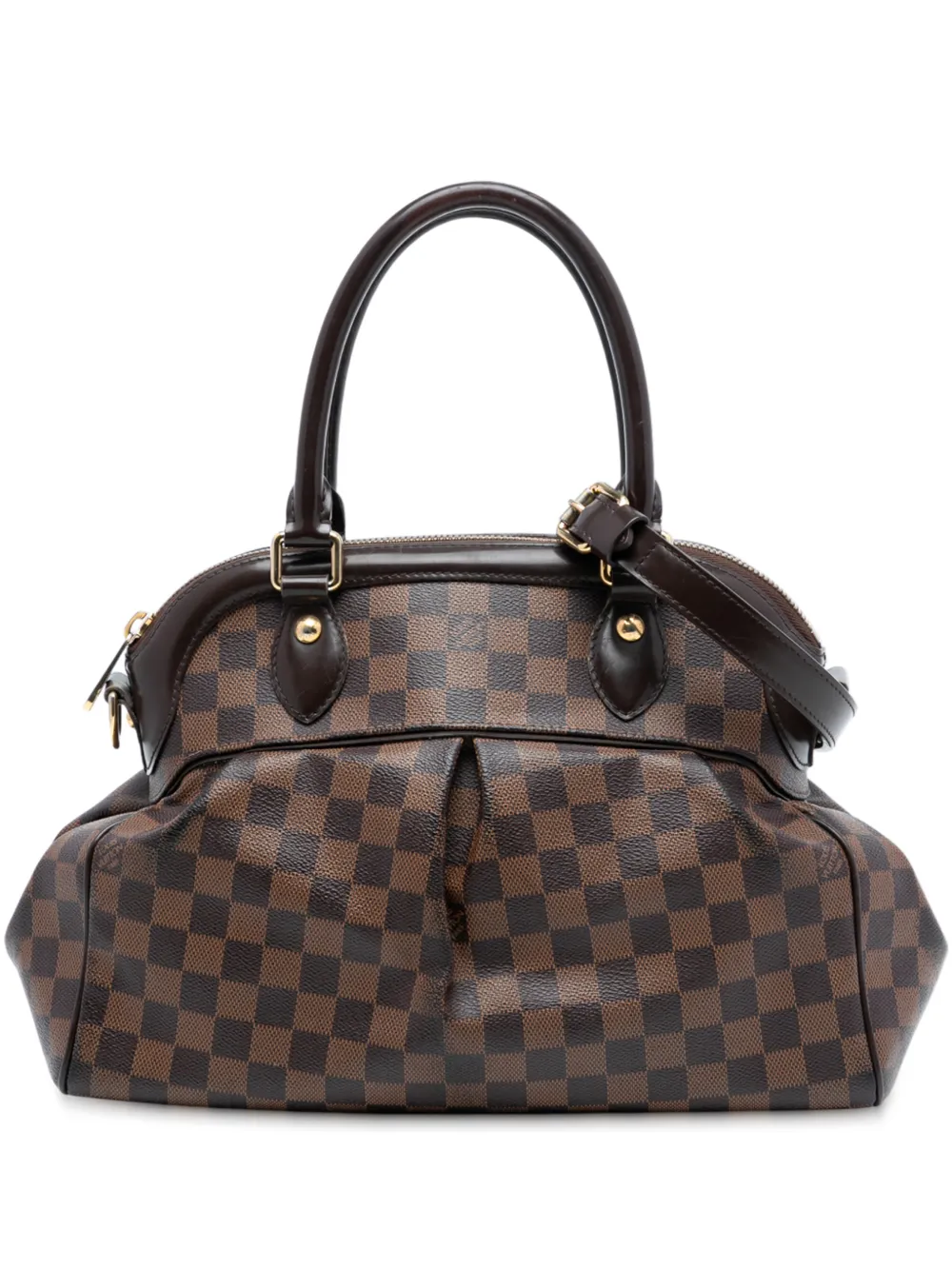 Louis Vuitton Pre-Owned 2011 Damier Ebene Trevi PM satchel - Marrone
