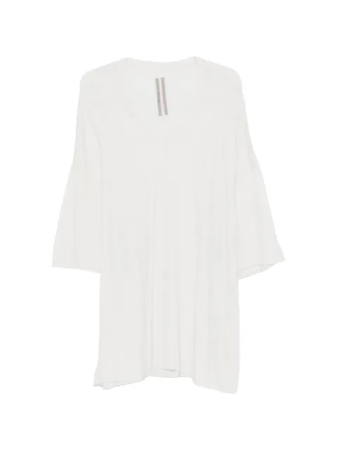 Rick Owens playera manga corta con cuello en V