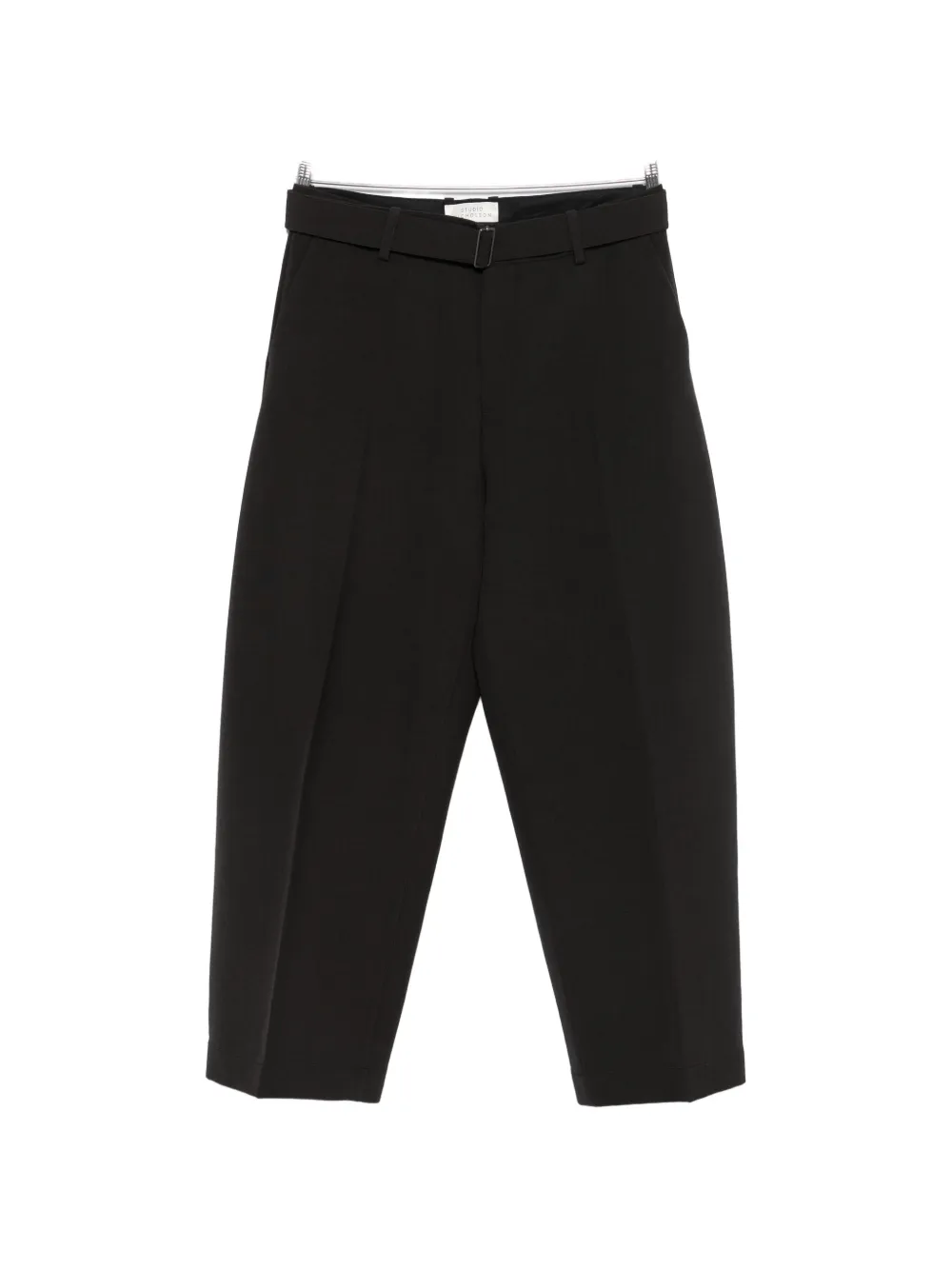 Studio Nicholson belted trousers - Nero