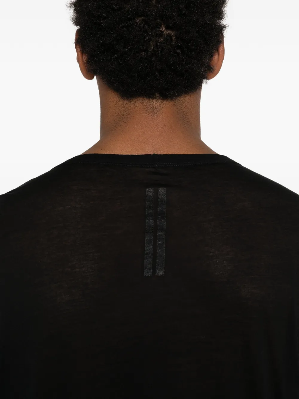 Rick Owens Tommy T-shirt met V-hals Zwart
