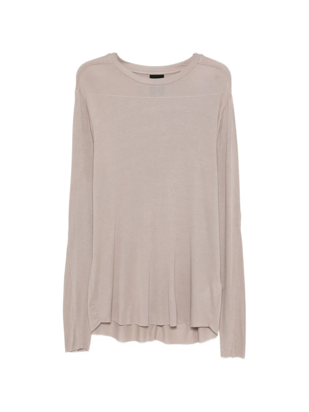 Thom Krom crew-neck long-sleeve T-shirt - Toni neutri