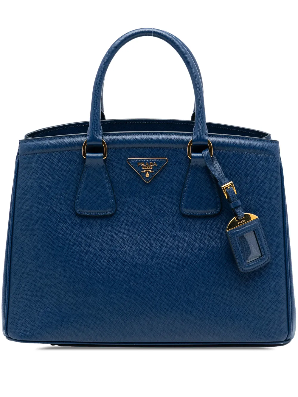 Prada Pre-Owned 2010-2025 Saffiano Lux Parabole tote bag - Blu