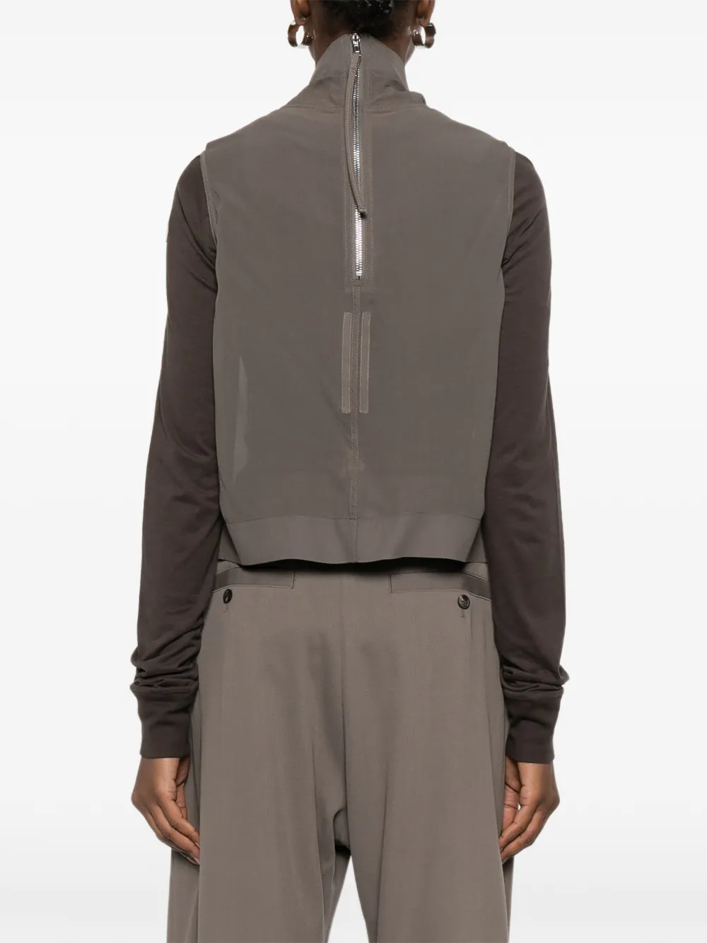 Rick Owens Spencer met ritssluiting Grijs