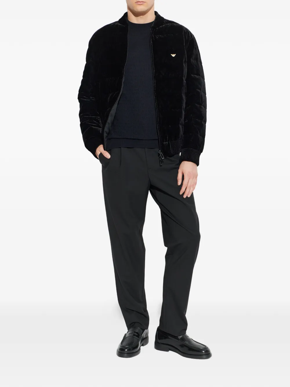 Emporio Armani Plooibroek Zwart