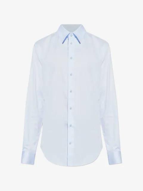 Emporio Armani blue shirt