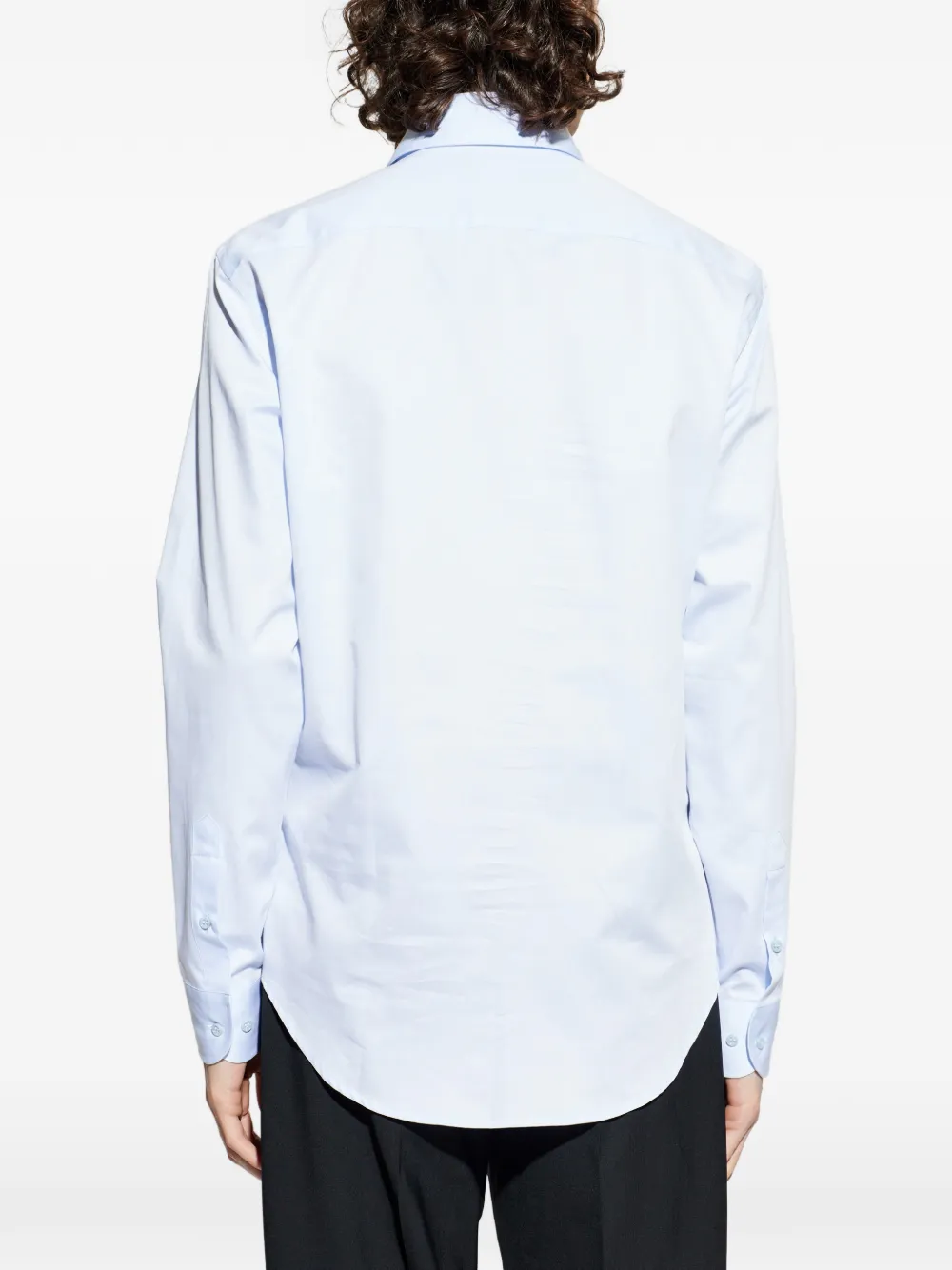 Emporio Armani Blauw overhemd