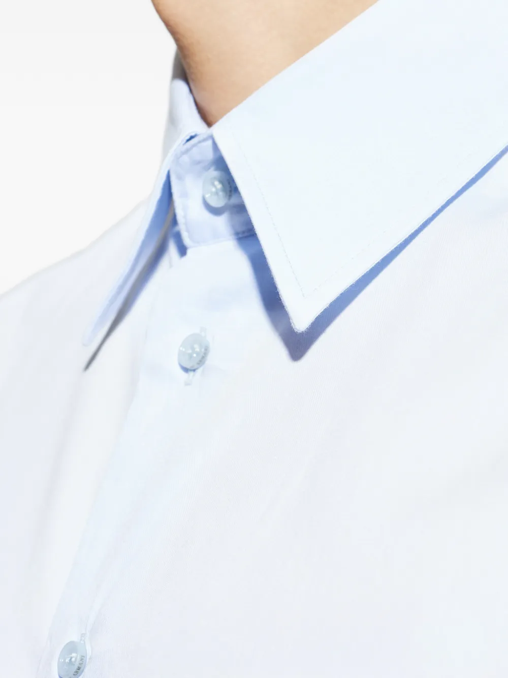Emporio Armani Blauw overhemd