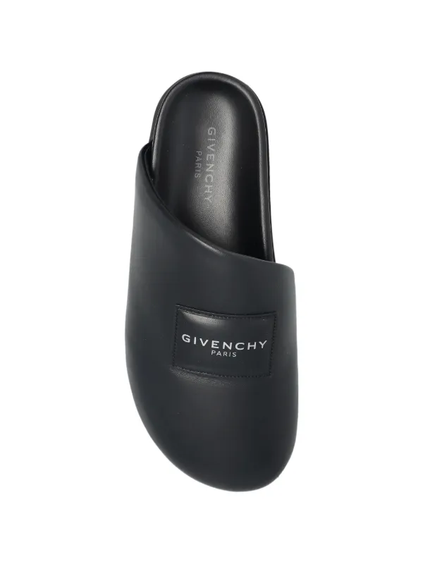 Givenchy レザーサンダル | ブラック | FARFETCH JP