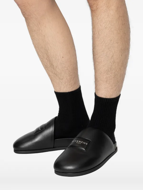Givenchy レザーサンダル | ブラック | FARFETCH JP