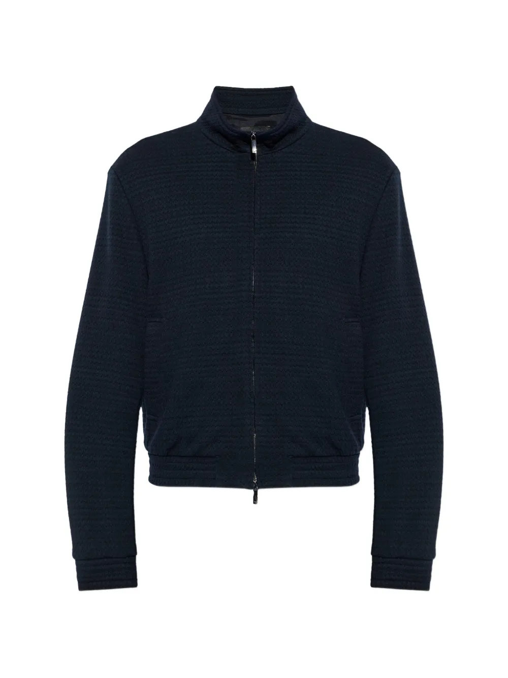 Emporio Armani zip-up sweatshirt - Blu