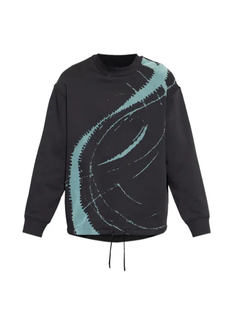 Emporio Armani sudadera con estampado gráfico