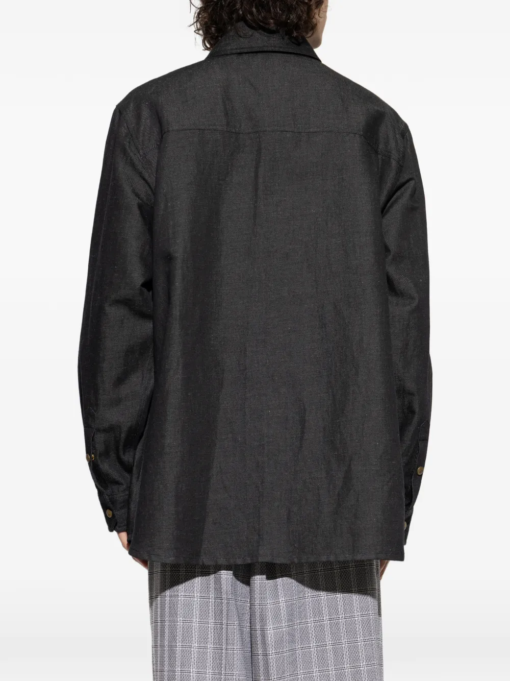 Vivienne Westwood Jack met borstzak en knopen Zwart