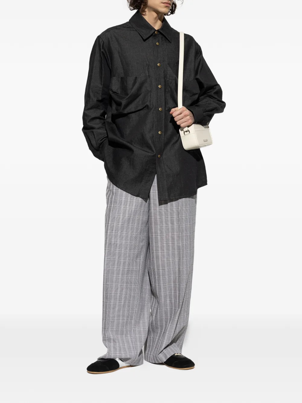 Vivienne Westwood Jack met borstzak en knopen Zwart