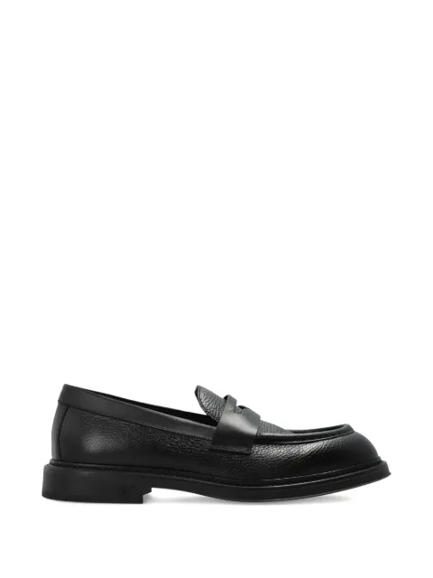 Emporio Armani leather loafers