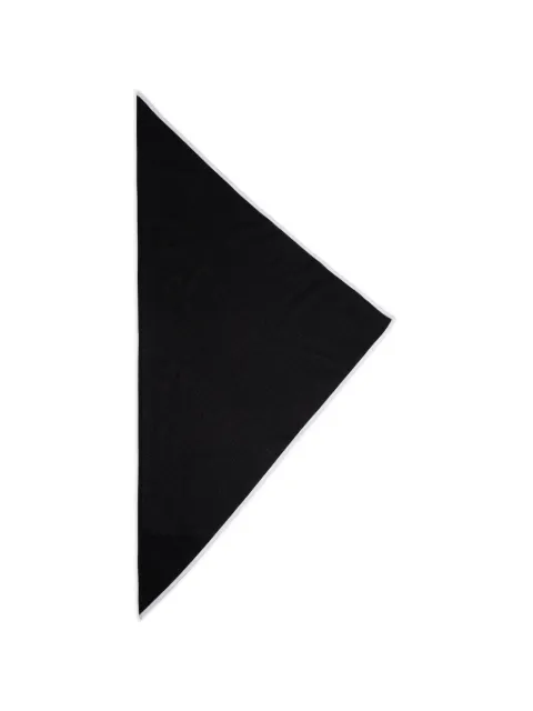 Emporio Armani Foulard con bordo a contrasto