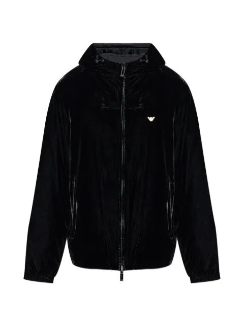 Emporio Armani reversible hooded jacket