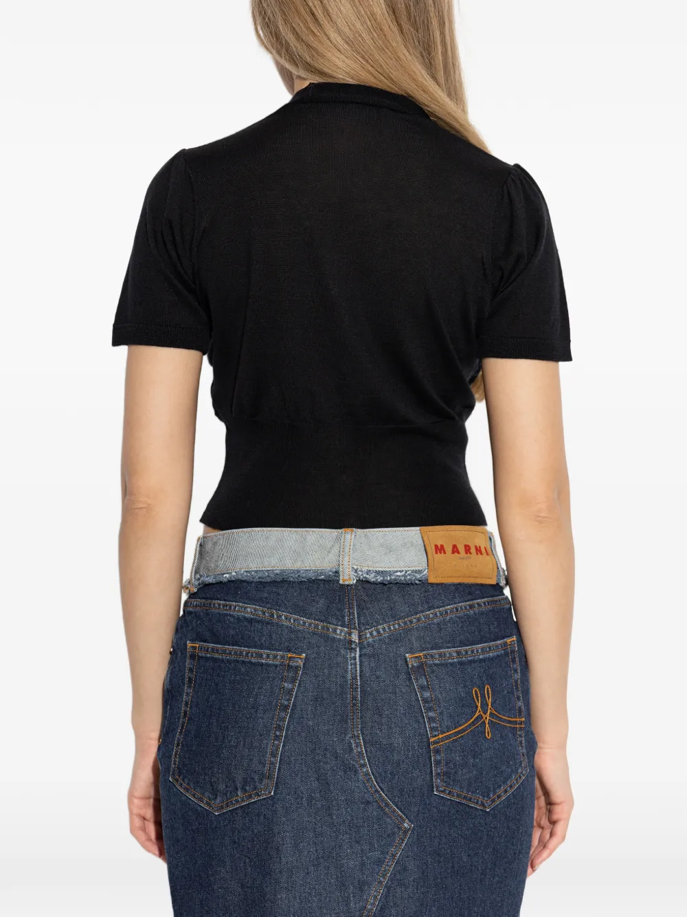 Vivienne Westwood Top met knopen Zwart