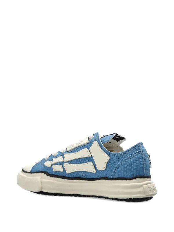 mmy×AMIRI コラボスニーカー ボーンズ 27.0 AMIRI x Mihara Yasuhiro MMY Bones Sneakers | Blue | FARFETCH CA