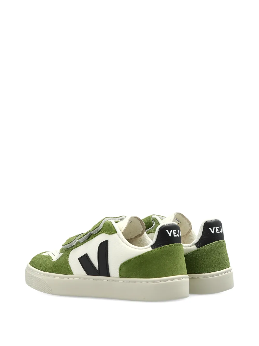 VEJA Kids touch-strap sneakers Wit