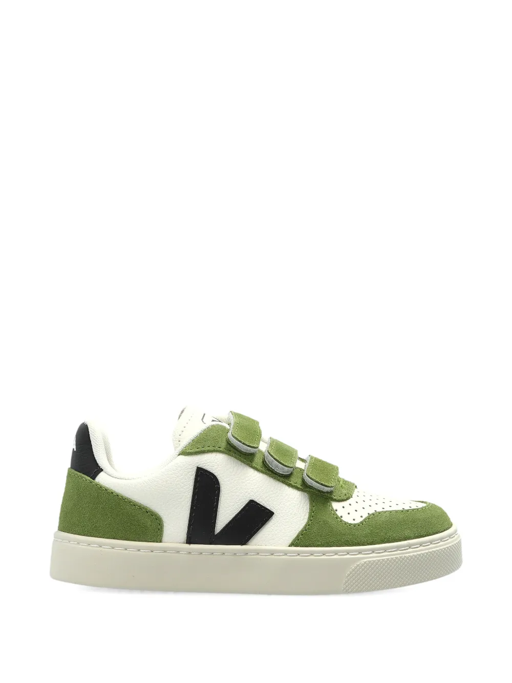 VEJA Kids touch-strap sneakers Wit