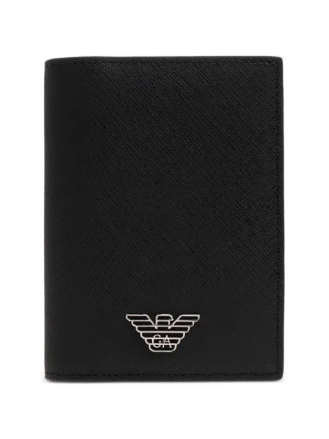 Emporio Armani logo-plaque cardholder