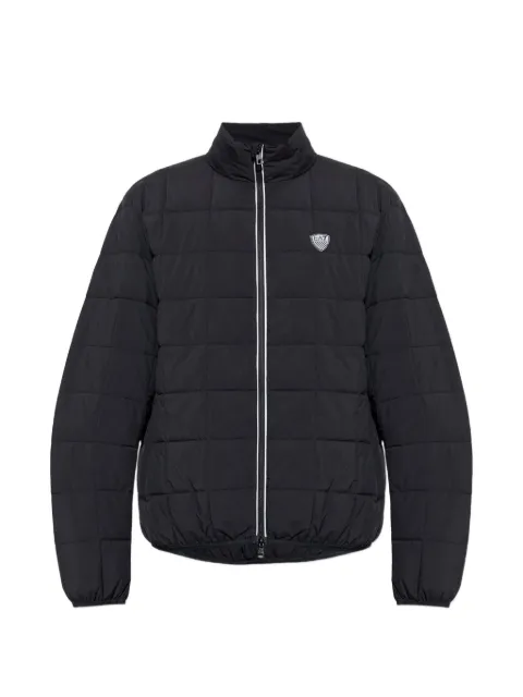 Ea7 Emporio Armani veste matelassée à patch logo