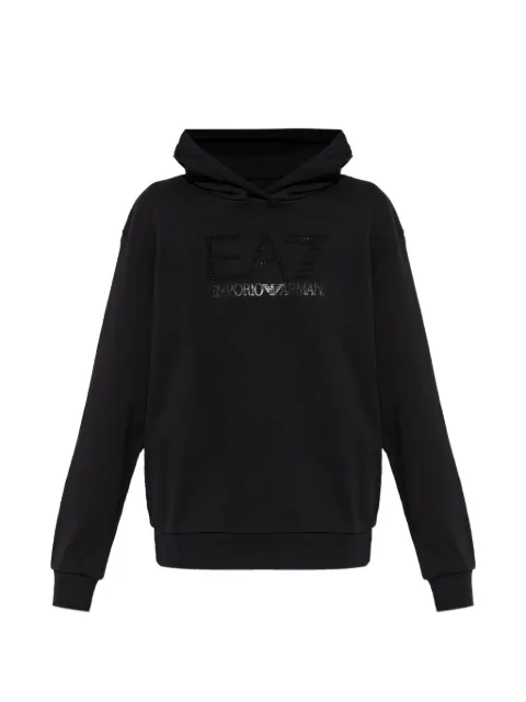 Ea7 Emporio Armani hoodie con detalle del logo