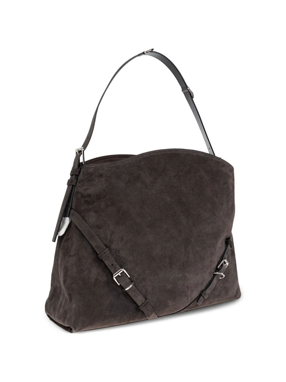 Givenchy Medium Voyou suède tas Grijs