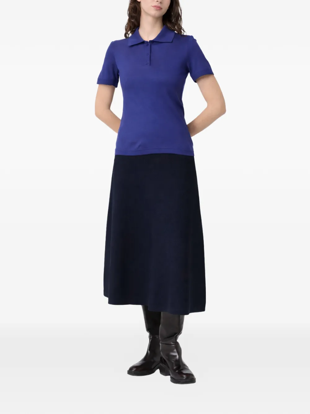 Max Mara Poloshirt Blauw