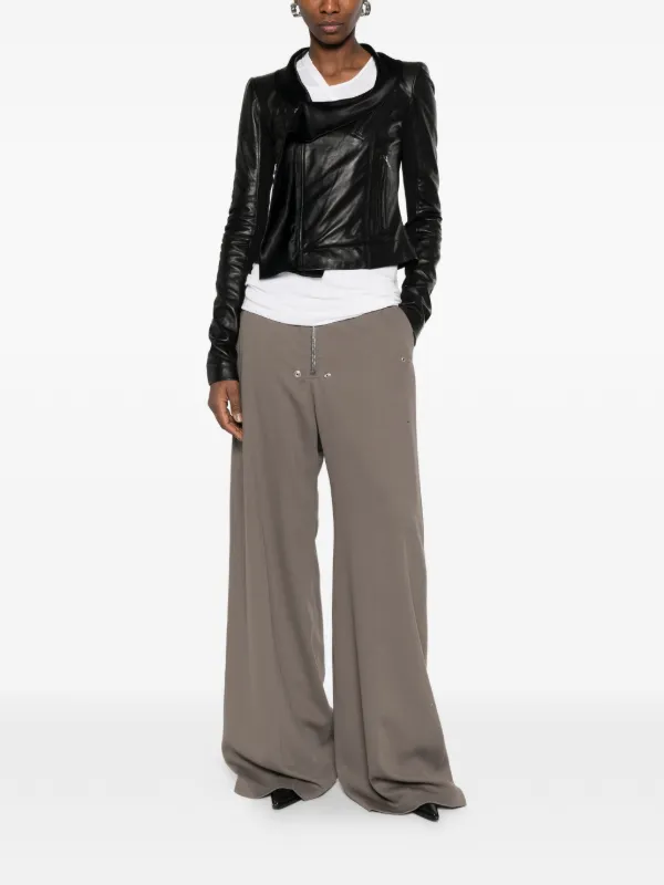 ジャケット・アウター Rick owens drapped jacket Rick Owens Zip Draped Jacket | Black | FARFETCH JO