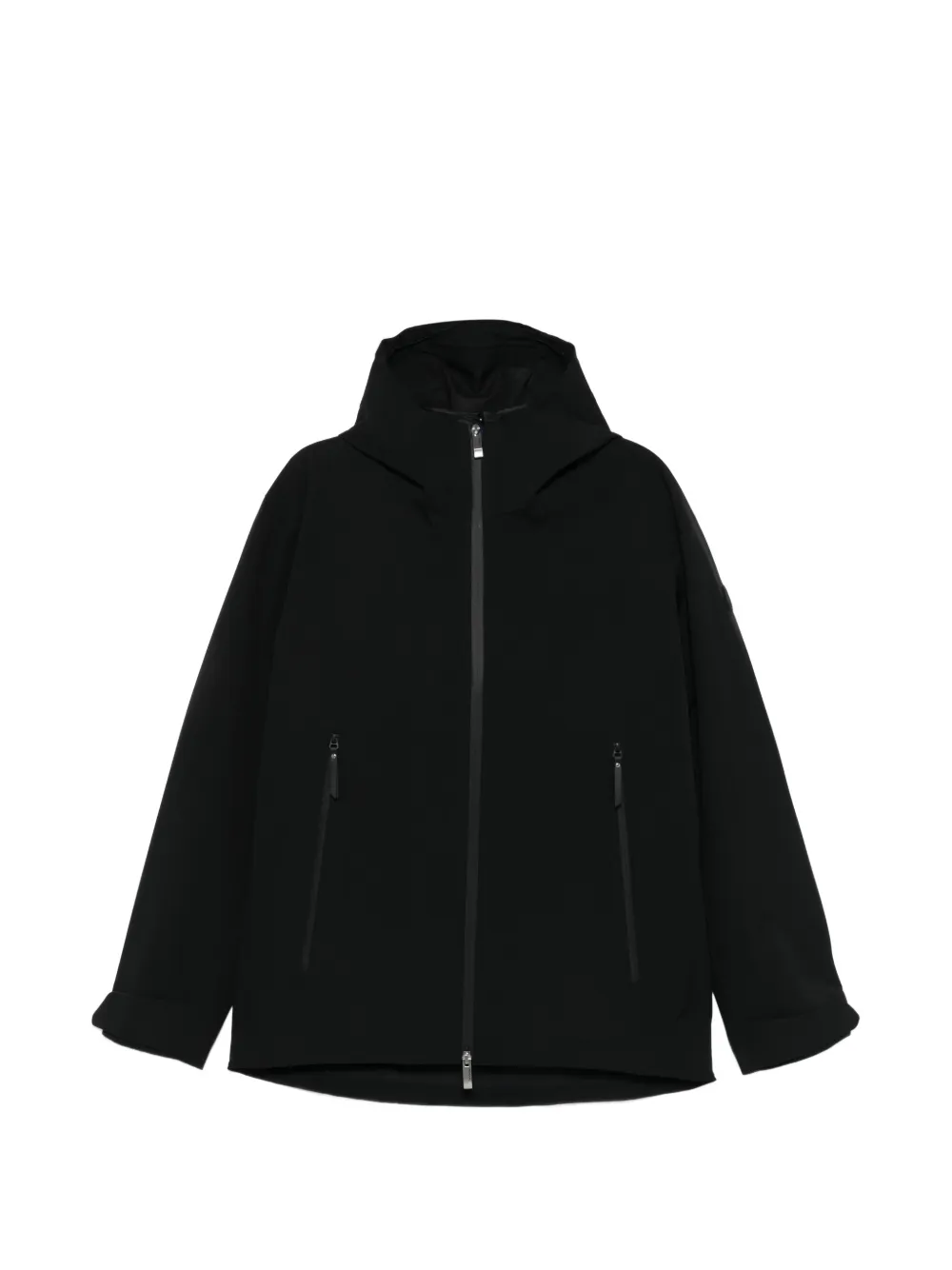 Moncler куртка на молнии с капюшоном | черный | Image 1