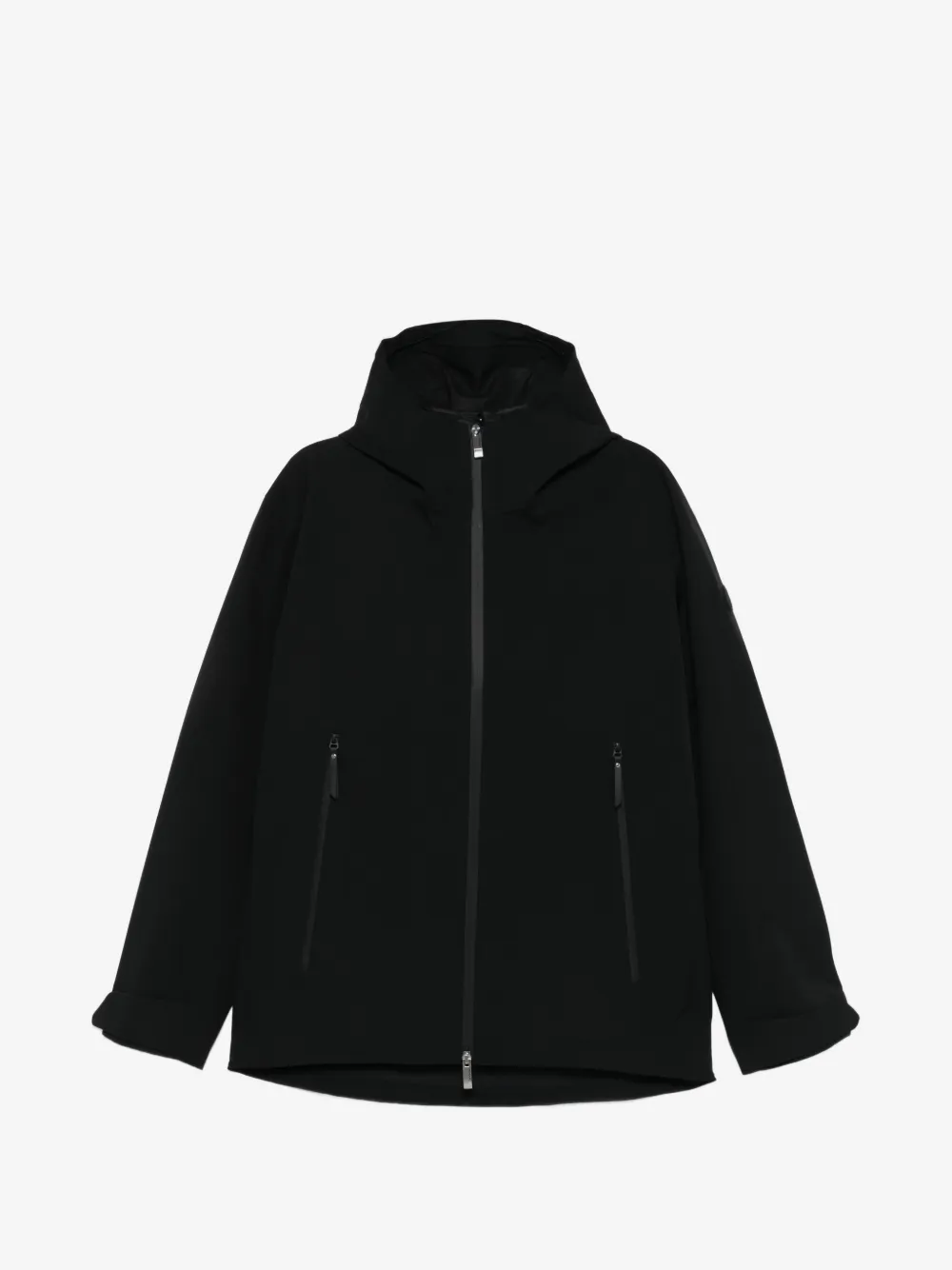 Moncler hooded zip jacket | Black | Image 1