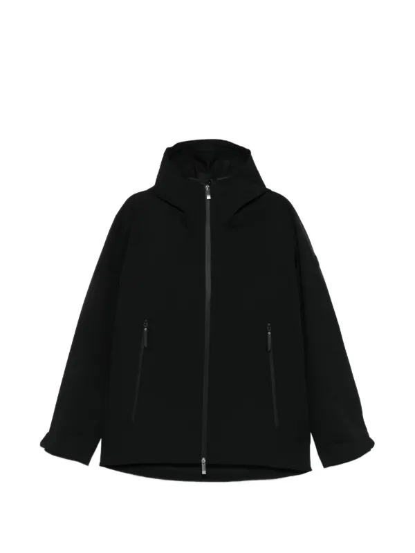 MONCLER BLACKジップアップジャケット Zip-up hoodie in black - Moncler Grenoble | Mytheresa