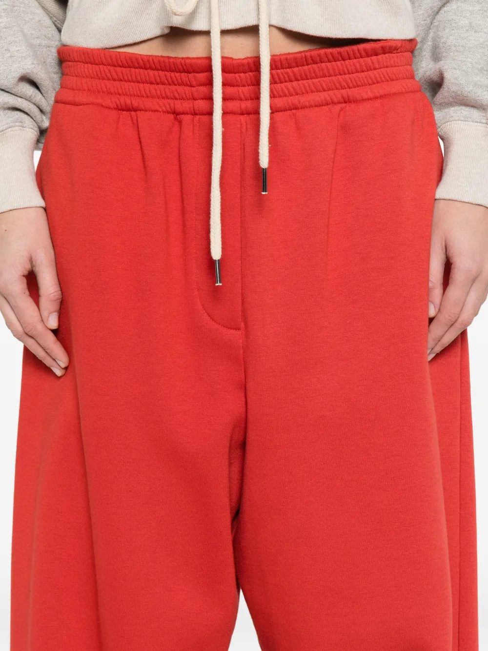 Magda Butrym Elastische broek Rood
