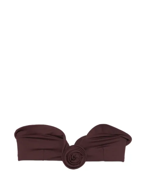 Magda Butrym rosette-detail bikini top
