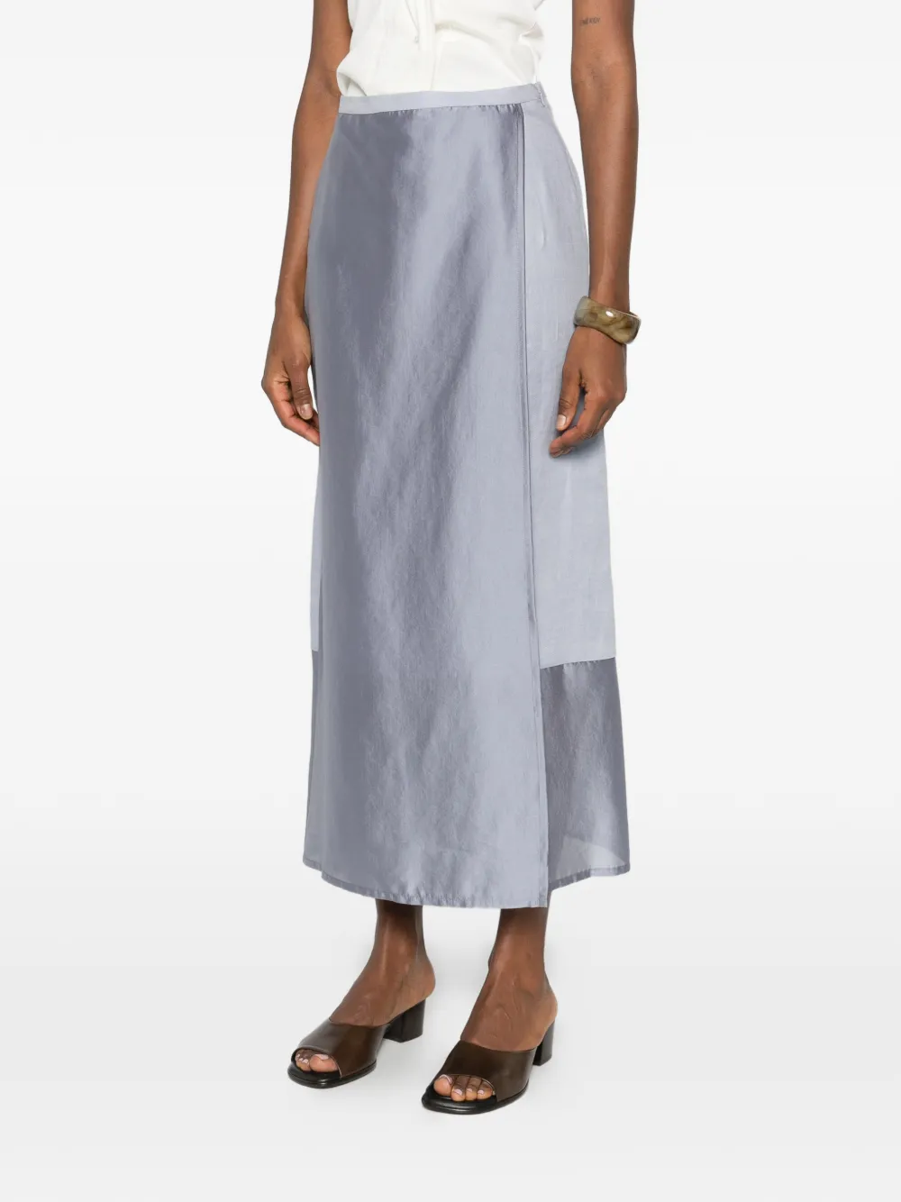 R2w Amora Midi Skirt - Blue 