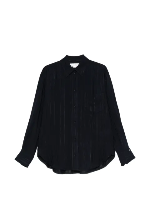 Victoria Beckham camisa con motivo de rayas
