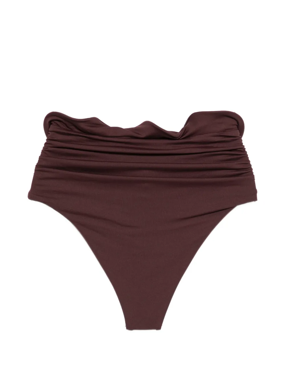  Magda Butrym Ruffle Flower-detail Bikini Bottom - Purple 