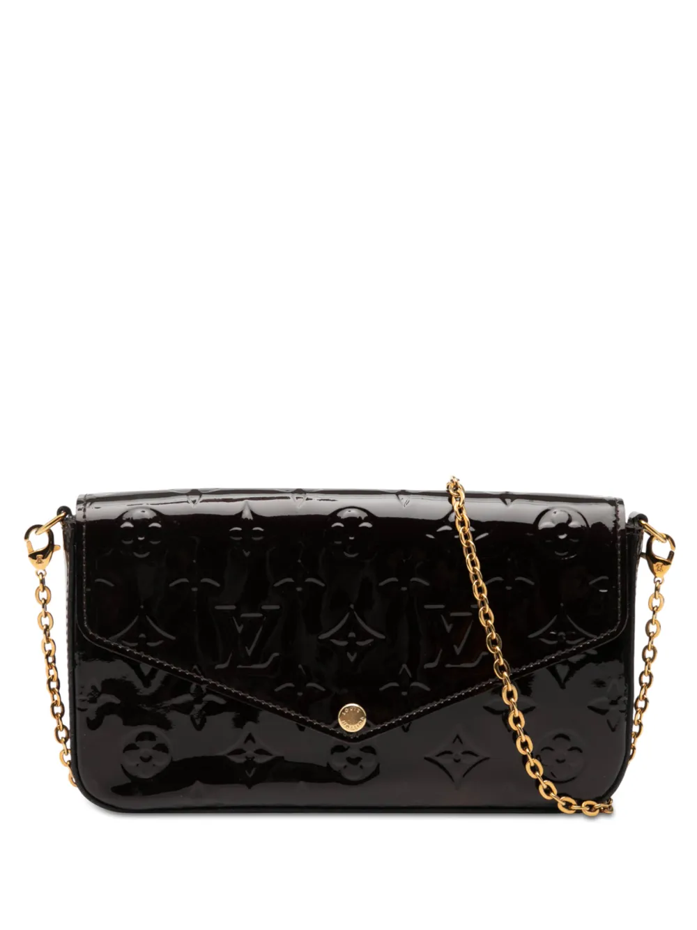 Louis Vuitton Pre-Owned 2018 Monogram Vernis Pochette Felicie crossbody bag - Viola