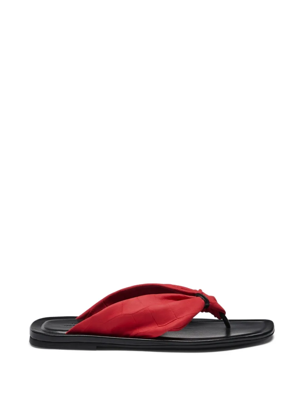 LouLou de Saison Sandalen aus Leder - Rot