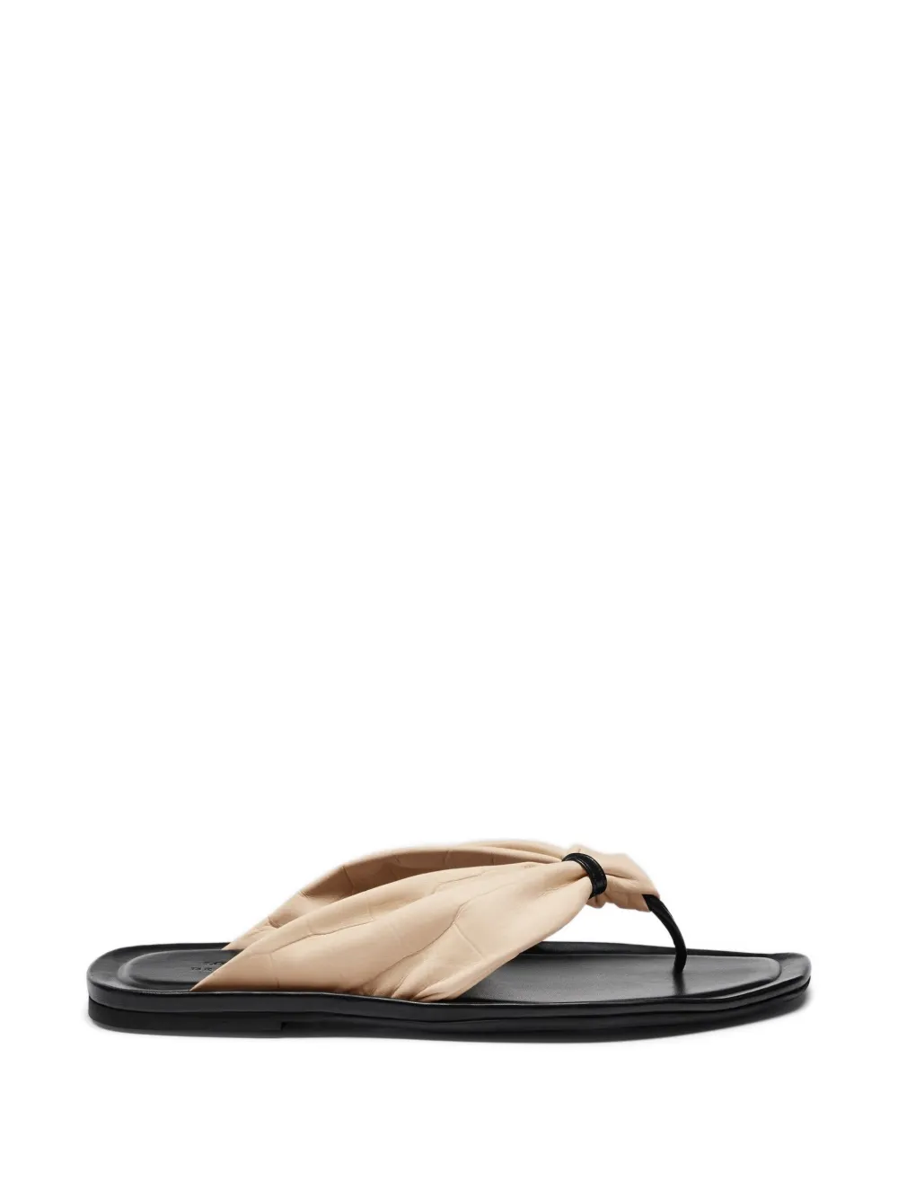 LouLou de Saison Sandalen aus Leder - Nude