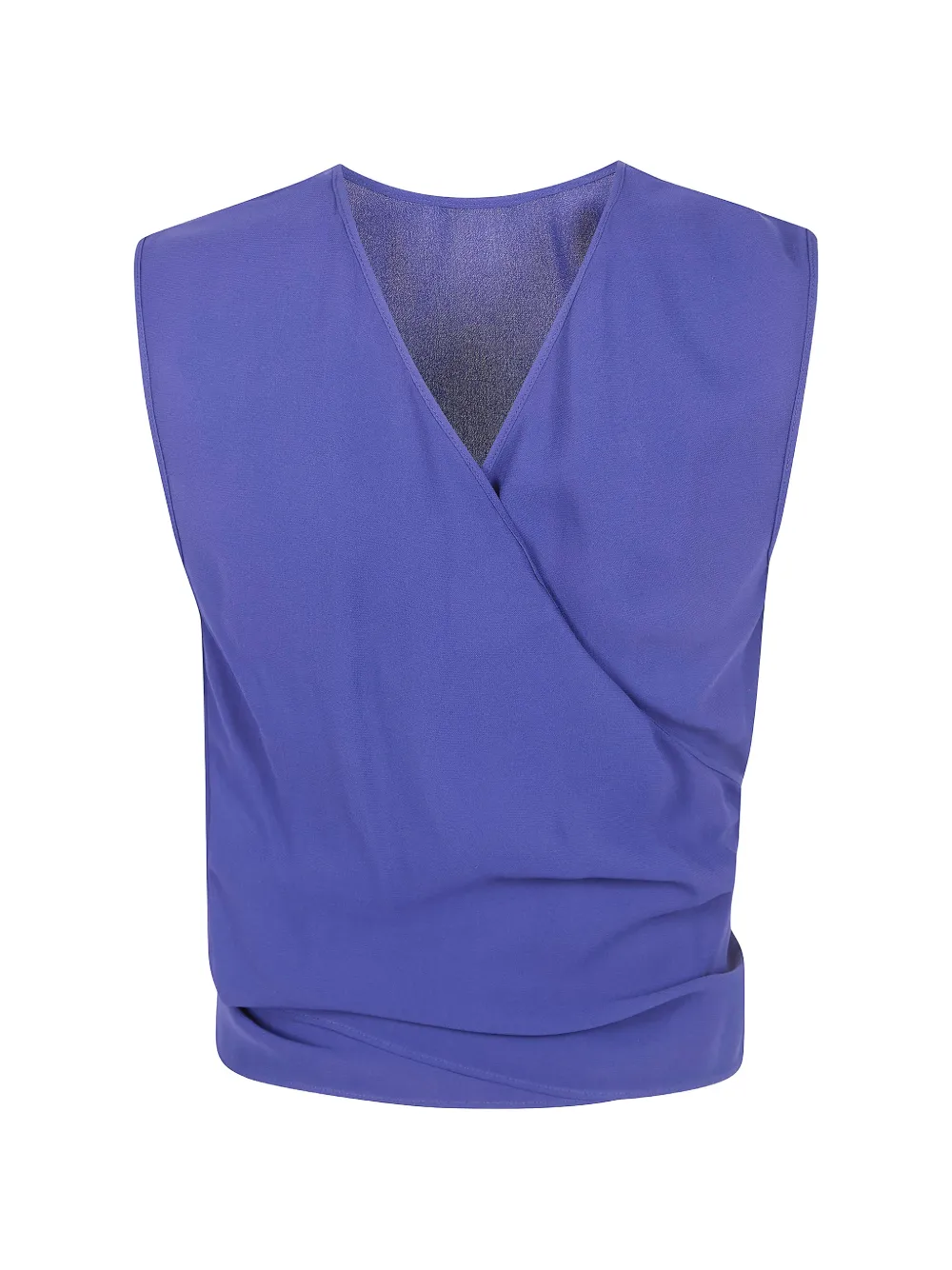 Mantù Tie-waist Blouse In Purple