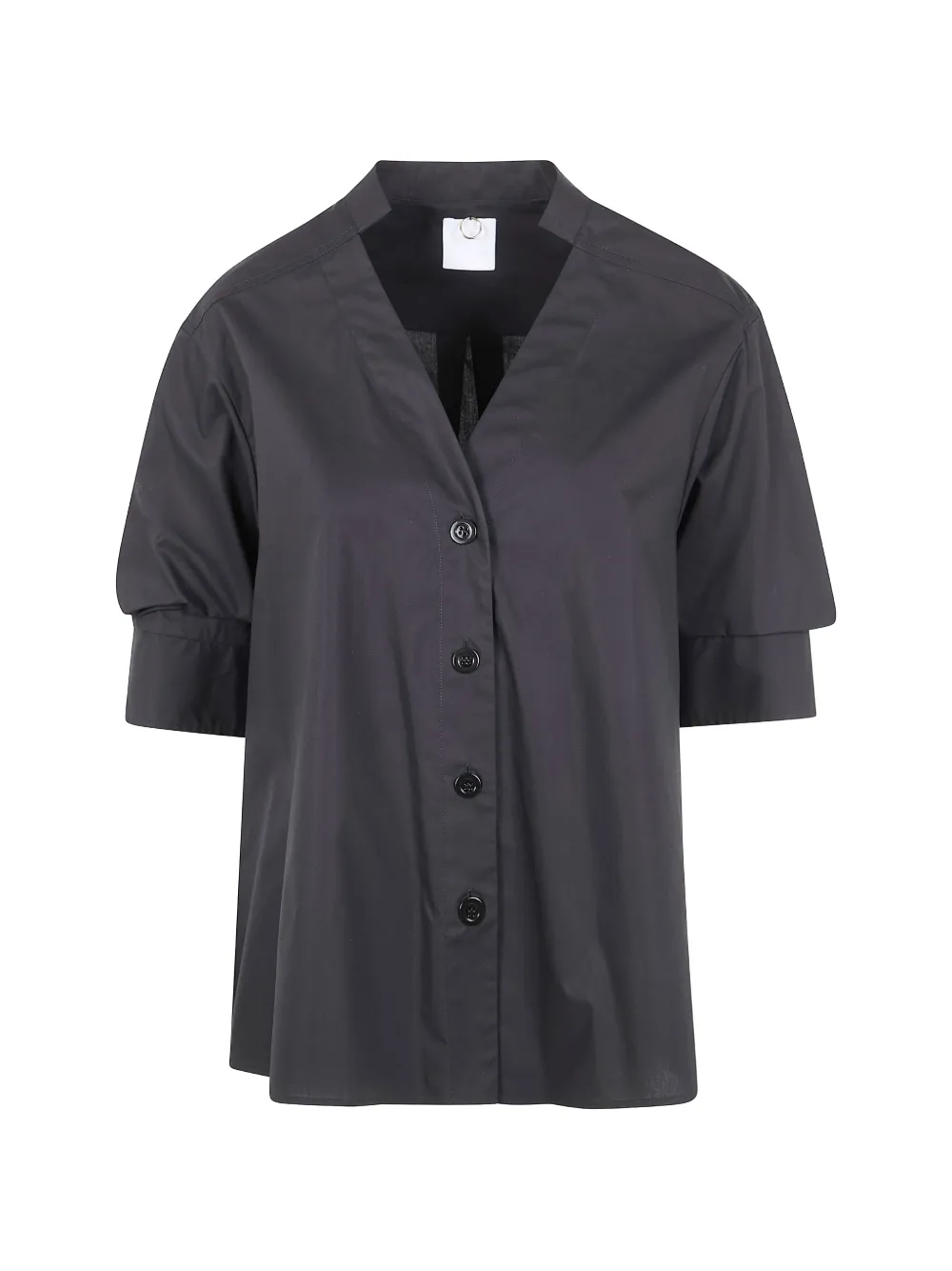 Mantù Short-sleeve Shirt In Black